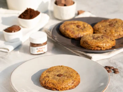 Nutella Stuffed Cookie