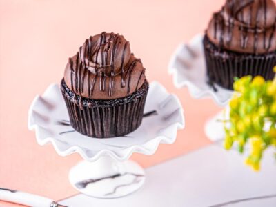 Swiss Dark Chocolate Cupcake