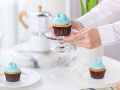 Cotton Candy Cupcake