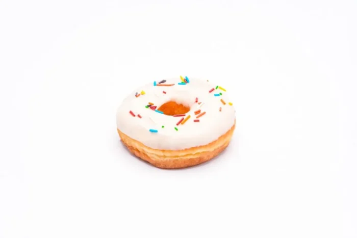 Vanilla Icing Donut
